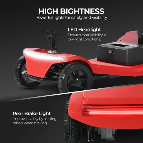 Sweetrich S2 Mobility Scooter, 250W Motor, 24V 12Ah