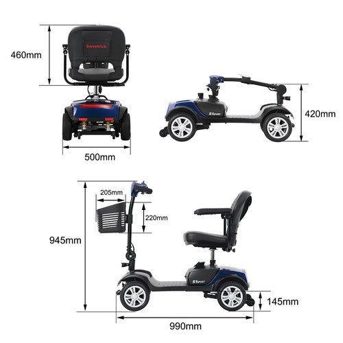 Sweetrich S1 Sport Mobility Scooter 300W