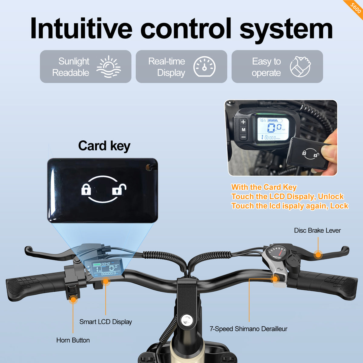 Aairsk S600 Step-Thru 26" Electric City Bike