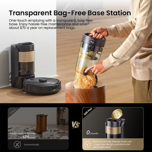Proscenic Q20 Plus Robot Vacuum and Mop 10000Pa