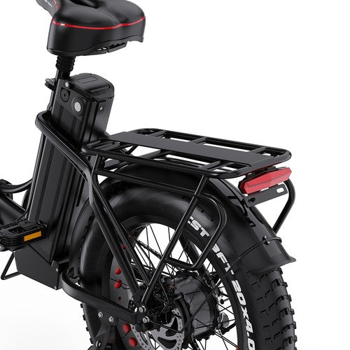 DRVETION CT20 Pro Foldable Electric Bike, 750W Motor, 48V 15Ah Samsung