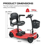 Sweetrich S2 Mobility Scooter, 250W Motor, 24V 12Ah