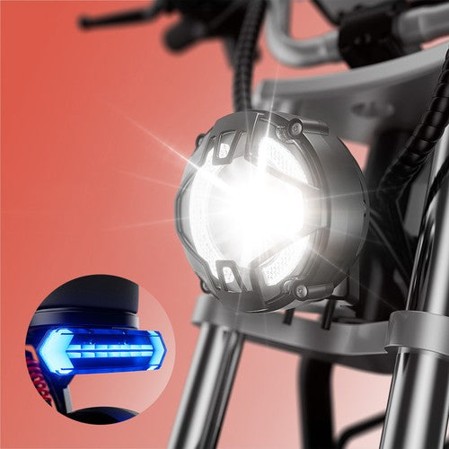 iScooter DX5Pro Electric Scooter 2000W Motor, 52V 20Ah