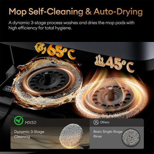 Ultenic M50 Robot Vacuum and Mop, 20,000Pa
