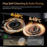 Ultenic M50 Robot Vacuum and Mop, 20,000Pa