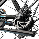FENGQS Q8 Electric Bike, 750W Motor, 48V 17.5Ah 50km/h