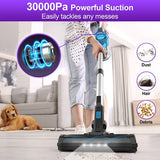 INSE S62 Cordless Stick Vacuum Cleaner, 30kPa 300W