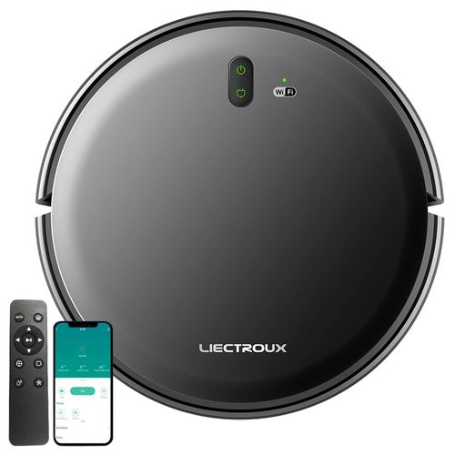 Liectroux L200 Robot Vacuum Cleaner, Max 4000Pa Suction